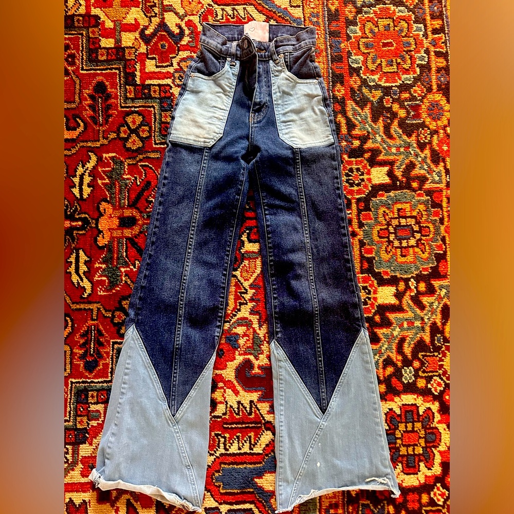Revice, high wasted flare jeans